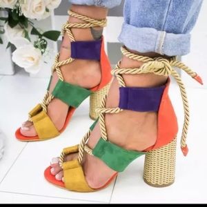 Women’s thick heel sandals